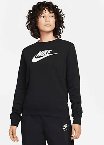 Nike Club Fleece Logo Print Sweatshirt Freemans