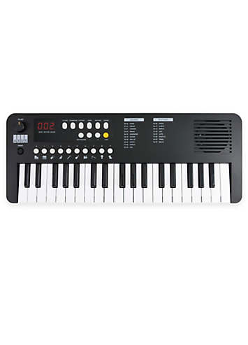 Keyboard Instrument Simple Normans Musical Instruments Axus 37 Mini Portable Keyboard in Midnight ...