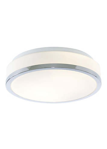 Opal Glass Shade IP44 Bathroom Ceiling Light | Freemans