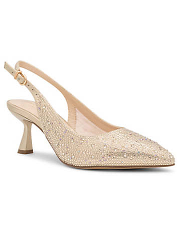 Alisha Kitten Shoes For Ladies Paradox London Shimmer 'Fiora' Low