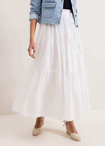 Phase Eight Alva Cotton Skirt Phase Eight Alva Cotton Skirt