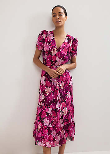 Phase Eight Azalea Floral Dress | Freemans