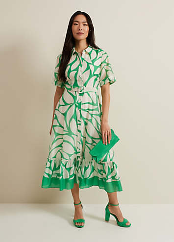 Phase Eight Daphne Floral Shirt Dress | Freemans