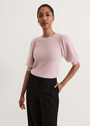 ★andar★ Airy Fit Peach Standard Fit Half Neck Long Sleeve Buy Nike One Relaxed Women's Dri-FIT Long-Sleeve Top