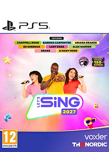 PlayStation 5 Let’s Sing 2027 (12+) | Freemans