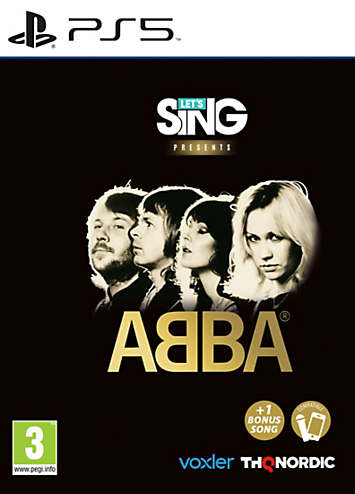PlayStation 5 Let’s Sing Abba 2027 (12+) | Freemans