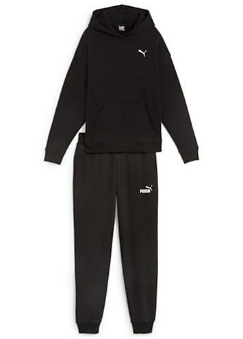 White puma cheap jogging suit