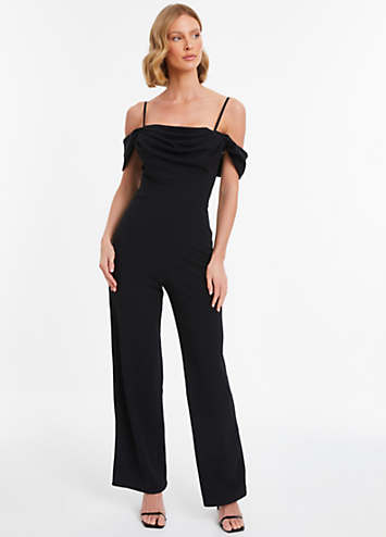 Quiz black store and white jumpsuit