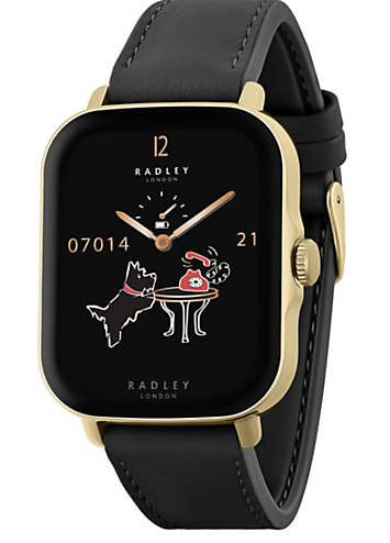 ⟦新品⟧ RADLEY LONDON レディース 腕時計 ラドリーロンドン Radley London Series 20 Smart Calling Watch with Black Leather