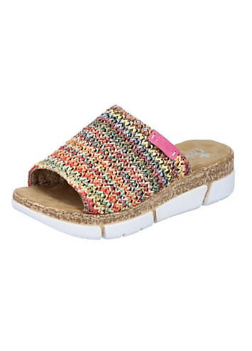 rieker slip on mules