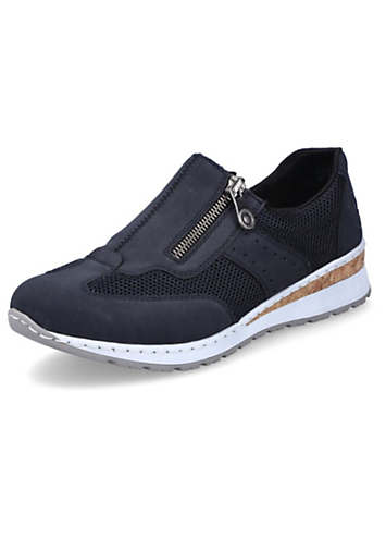 Rieker Slip-On Low Wedge Trainers | Freemans