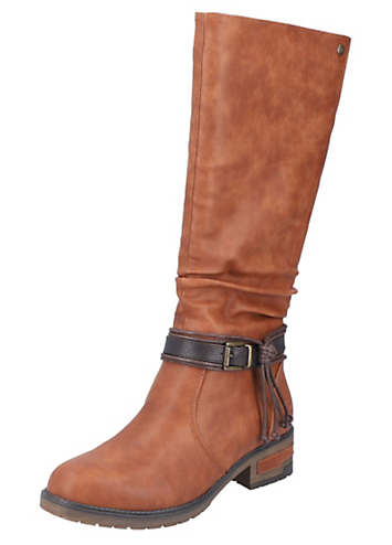 Rieker winter knee length boots hot sale