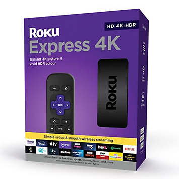 Roku Express 4K HD/4K/HDR Streaming Media Player | Freemans