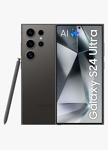 Samsung Galaxy S24 Ultra 256GB Mobile Phone - Titanium Black