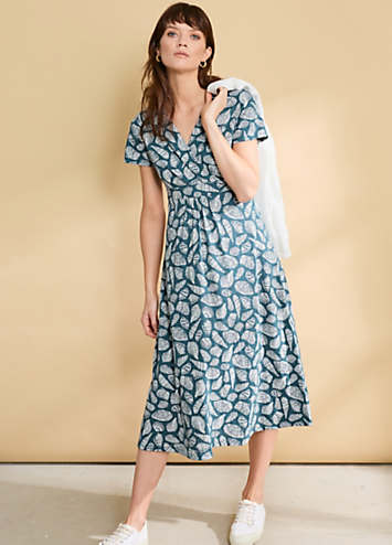 Seasalt Cornwall Blue Chapelle Jersey Dress | Freemans