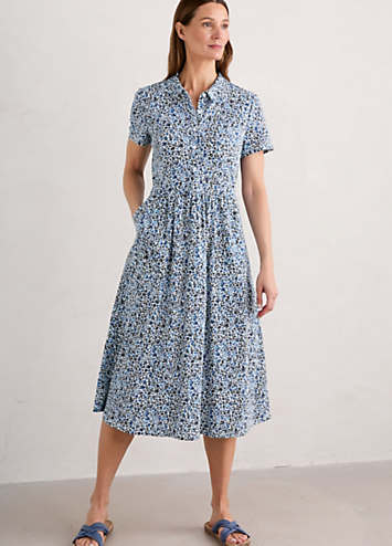 Seasalt Cornwall Blue Mainland Dress | Freemans