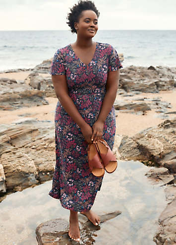 Seasalt Cornwall Chateaux Maxi Dress - Navy | Freemans