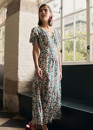 seasalt green dress Seasalt Cornwall Green Meadowsweet Dress