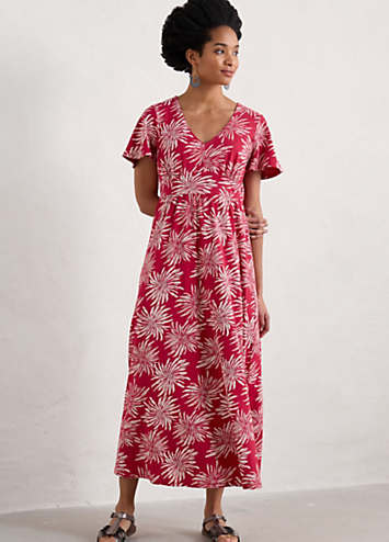 Seasalt Cornwall Red Chateaux Dress | Freemans