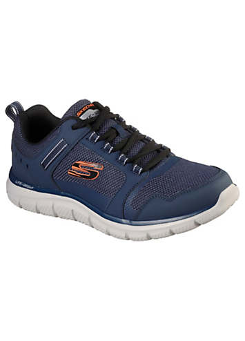 Skechers Blue Track Knockhill Shoes Freemans