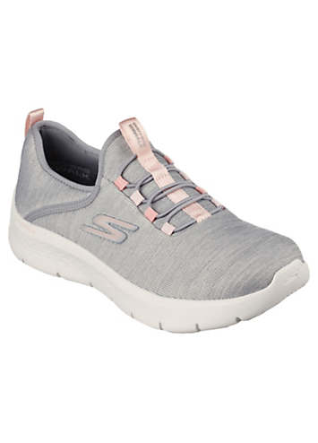 Skechers GO WALK FLEX Lace Up Trainers Freemans