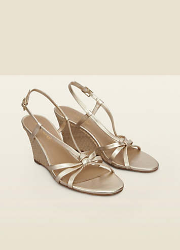 clarks black patent wedges