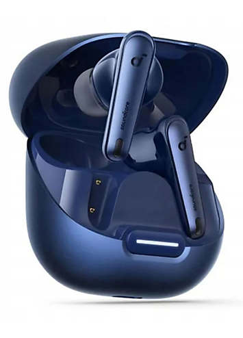 Soundcore Liberty 4 Noise-Cancelling Earbuds - Blue | Freemans