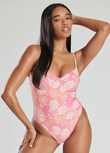 Paisley Print Swimsuit Sustainable