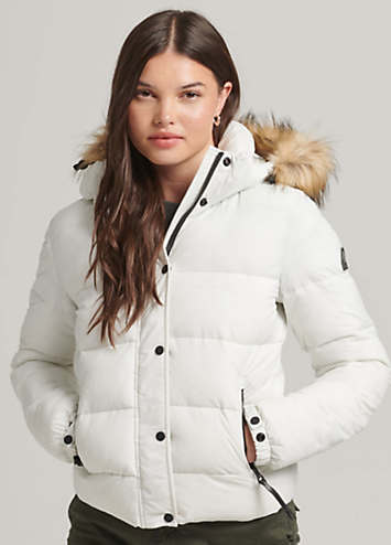 Superdry Vintage Hooded Mid Layer Short 