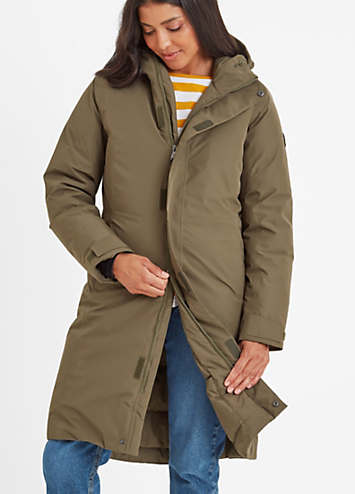 TOG24 Reiner Women's Waterproof Parka Khaki Freemans