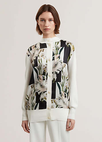 Cardigan By Ted Baker In Black, Size: Xl