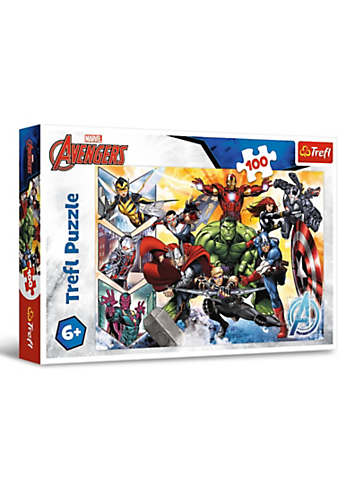 Trefl Disney Marvel Avengers Puzzle - 100 Pieces | Freemans