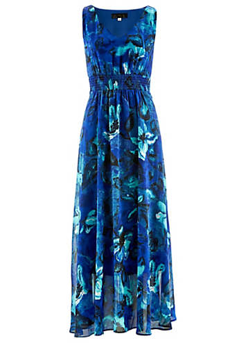 Tropical Print Maxi Dress by bonprix | Freemans