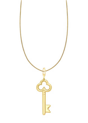 Tuscany Gold 9ct Yellow Gold Key 