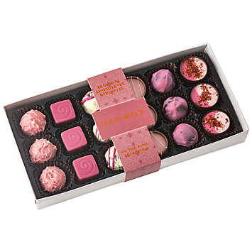 Van Roy In The Pink Selection of18 Chocolates | Freemans