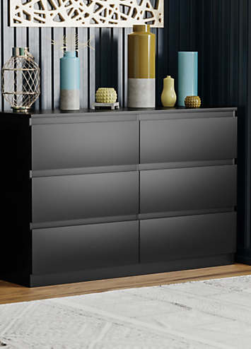 Vida Designs Denver 6 Drawer Chest