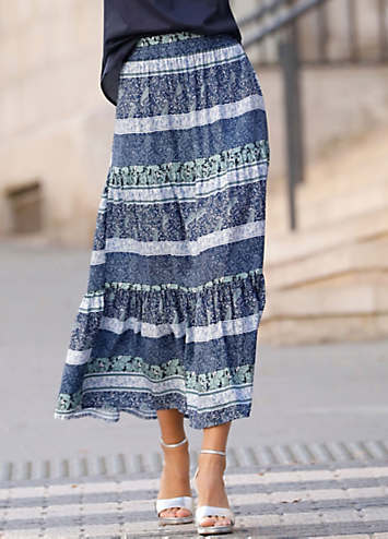 Smith & Quinn Faye Skirt in Tulip Paisley