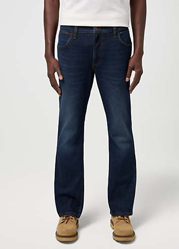 Wrangler Jacksville Herren Bootcut Jeans Denim Stretch für 54,95