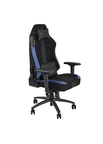 X Rocker Onyx PC Office Premium Gaming Chair - Black/Blue | Freemans