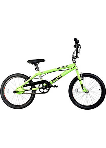 XN Area 44 BMX Freestyle Bike - 20 Inch W/ 360 Gyro - Green | Freemans