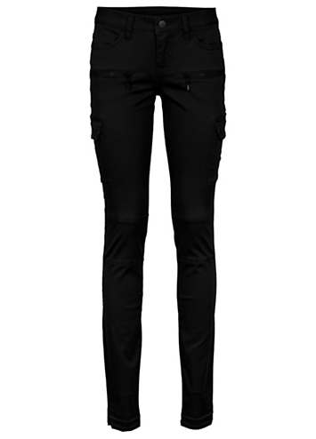 skinny cargo pants with zippers