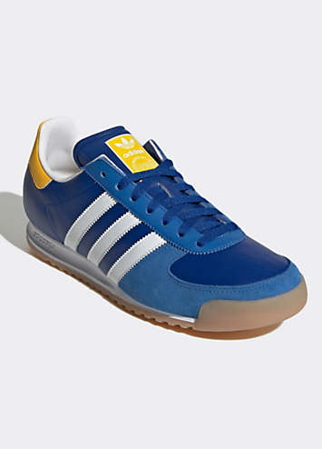 Leather adidas shop trainers