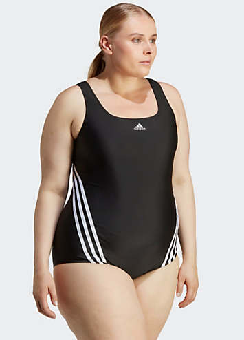 adidas three stripe swimsuit