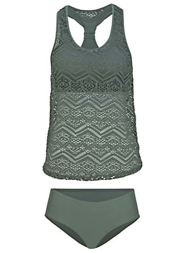 Bonprix Crochet Lace Tankini Set 