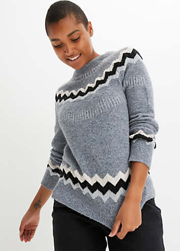 Fairisle on sale knit jumper