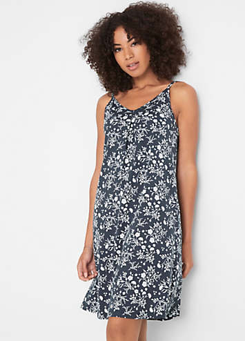 bonprix Floral Print Jersey Sun Dress | Freemans