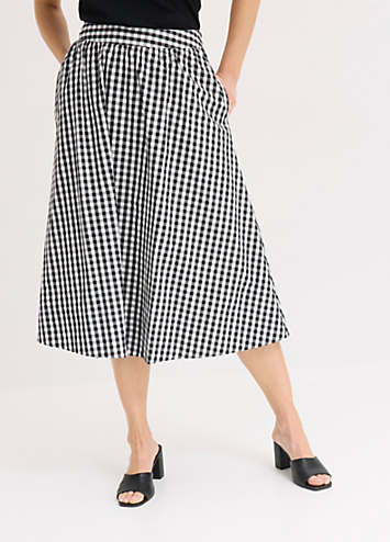 【BAON】Sans check midi skirt BAON】Sans check midi skirt (BAON/スカート) 98323585【BUYMA】