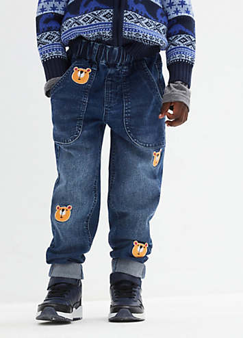 bonprix Kids Printed Jeans