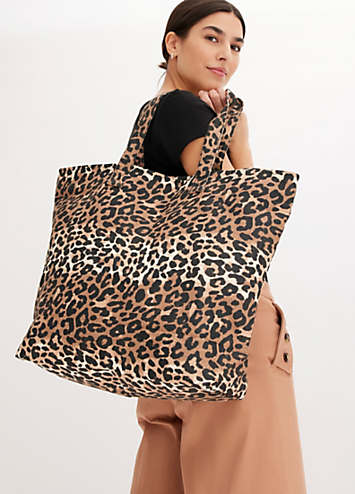 bonprix Leopard Print Tote Bag | Freemans