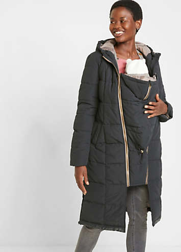 Maternity padded outlet coat